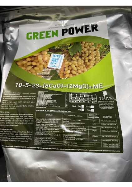 2.5 kg 10-5-23+ 8cao + 2mgo