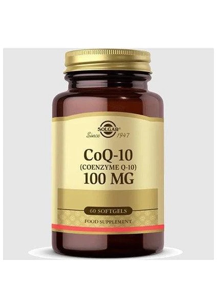Coenzyme Q-10 100 mg 60 Kapsül