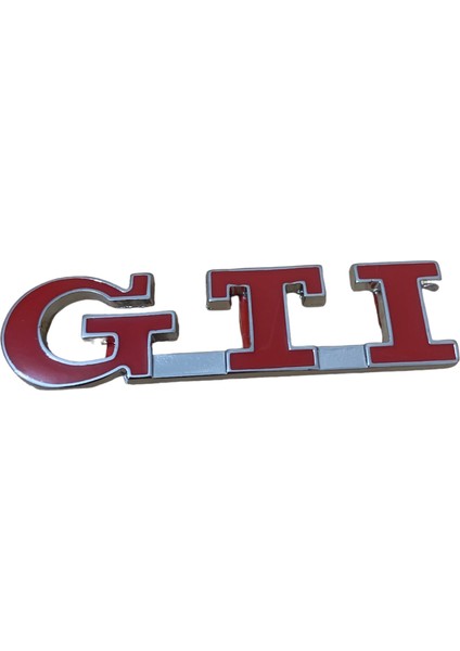 Gtı Metal Logo Stıcker