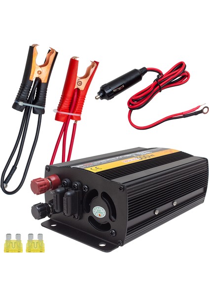 Powermaster 24-220V 24 Volt 300 Waat Modified Sınus Inverter PWR300-24V 24 Volt 220 Volt Dönüştürücü Çevirici