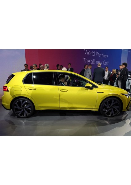 Vw golf 8 rline body kit tampon ve panjur seti full 2021+ modelleri