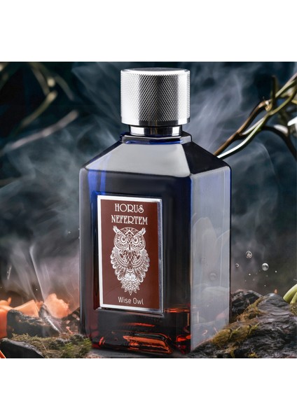 Horus Nefertem Wise Owl EDP Afrodizyak Erkek Parfüm 100 ml Hediye Yılbaşı EDP Afro Oud Aphrodisiac Aphro Etkili Parfüm