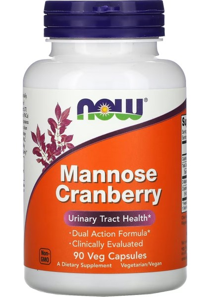 Mannose Cranberry 90 Veg Capsules