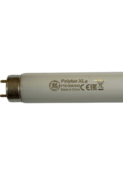 General Electric 15W 840 4000K (Günışığı) G13 Duylu T8 Floresan (2 Adet)