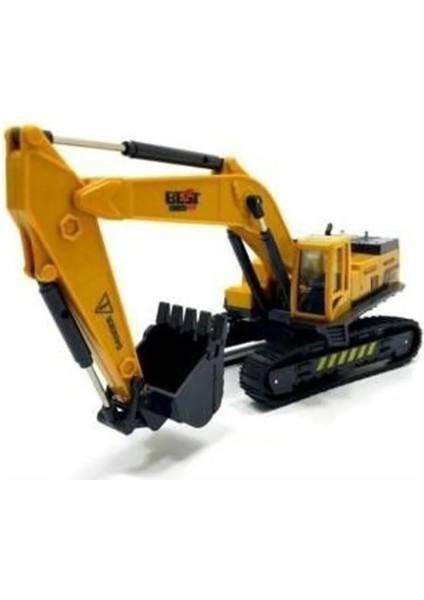 Berattoys Ikili Inşaat Set Iş Makinaları Ikili Iş Araçları Ekskavatör Dozer ve Kepçe