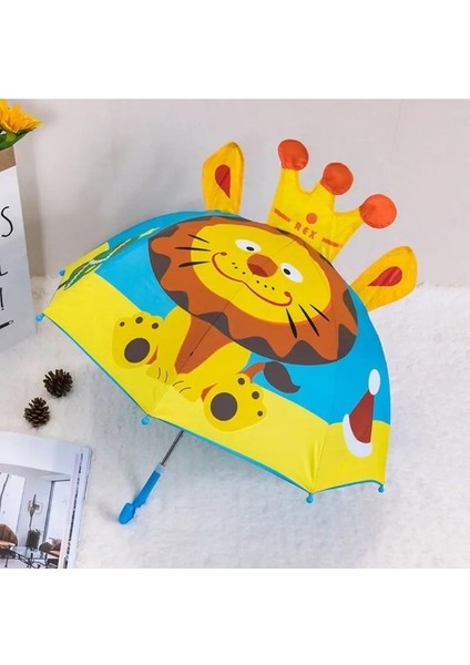 Aslan Karakterli Figürlü Şemsiye Küçük Boy fiyatları