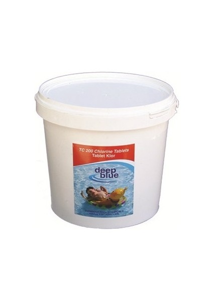 200 gr Triklor %90 Tablet Klor 25 kg