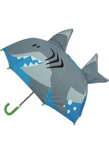 Köpek Balık Karakterli Figürlü Şemsiye Küçük Boy modelleri
