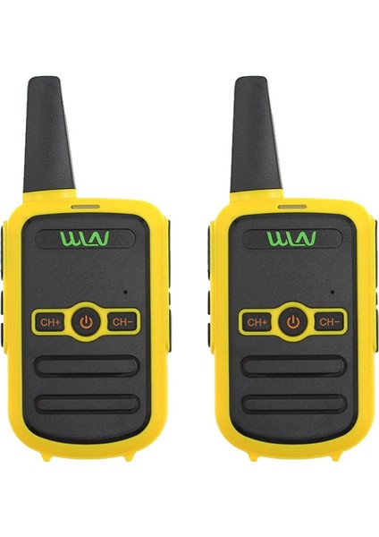 KD-C51 16 Kanal Sarı Kasa Şarj Aleti Dahil 2'li Telsiz (3-5 Km)