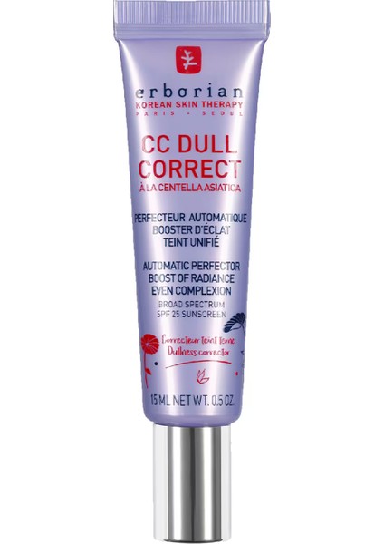 Erborıan cc Dull Correct - Seyehat Boyu cc Krem 15 ml