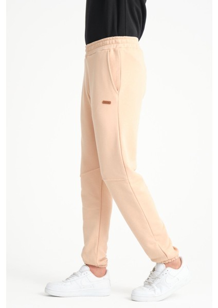 Bej Dikişli Cepli Erkek Eşofman Altı fırsatları