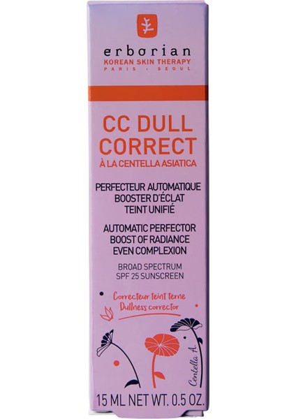 Erborıan cc Dull Correct - Aydınlatıcı Bakım Kremi 45 ml