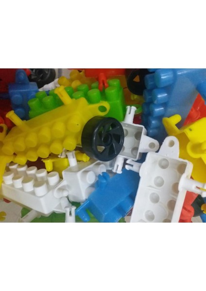 Şeffaf Kova Içersinde 300 Parça Parçalı Setler 1.kalite Sağlıklı Plastik Zeka Geliştirici Yapı Blokları fırsatları