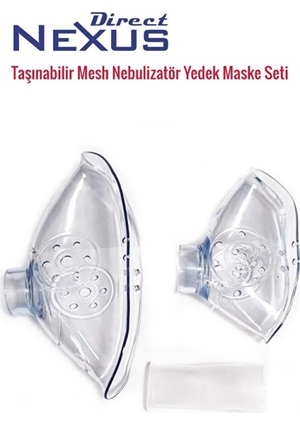 Direct Portable Mesh Şarj Edilebilir Nebulizatör