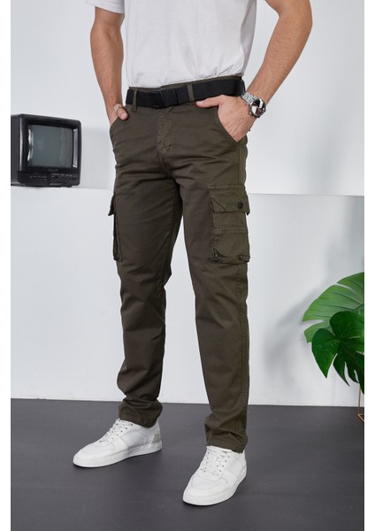 Kargo Pantolon Rahat Kesim Cepli Likralı Gabardin Kumaş Yeni Sezon modelleri