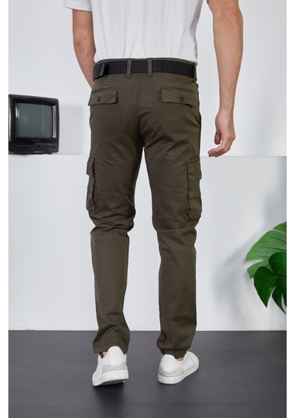 Kargo Pantolon Rahat Kesim Cepli Likralı Gabardin Kumaş Yeni Sezon fırsatları