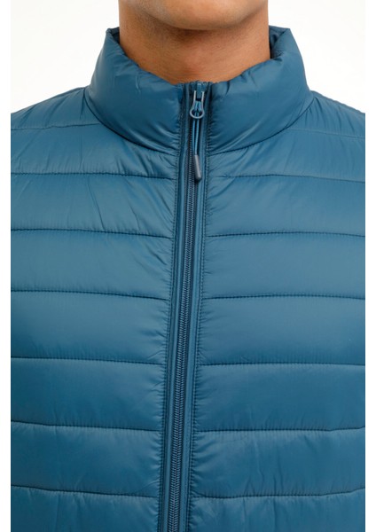 MB Basıc Padded Coat 3pr Petrol Erkek Mont