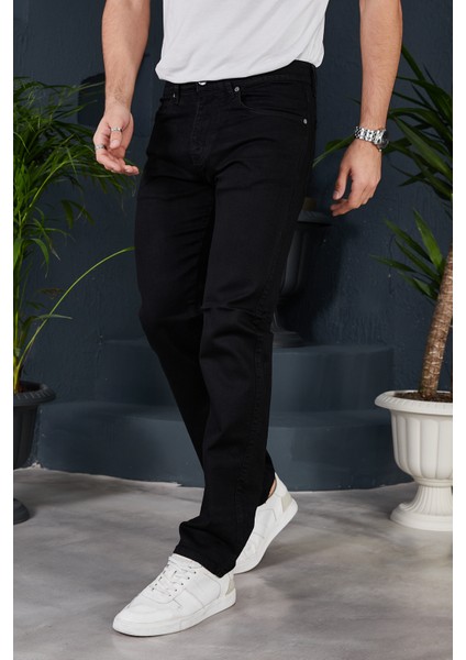 Yüksek Bel Regular Fit Battal Boy Erkek Kot Pantolon Yeni Sezon fiyatları