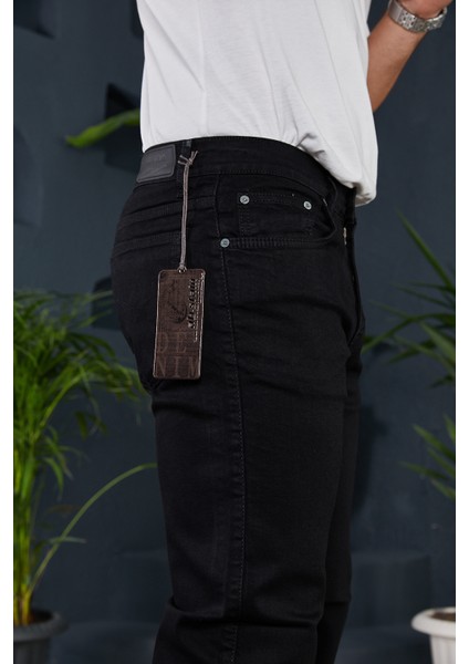 Yüksek Bel Regular Fit Battal Boy Erkek Kot Pantolon Yeni Sezon fırsatları