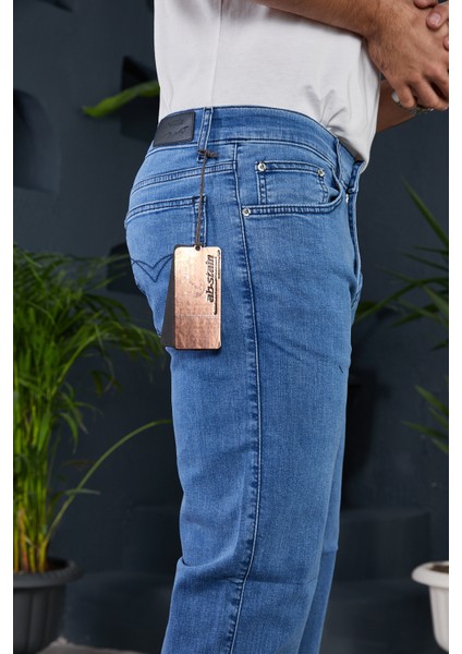 Yüksek Bel Regular Fit Battal Boy Erkek Kot Pantolon Yeni Sezon