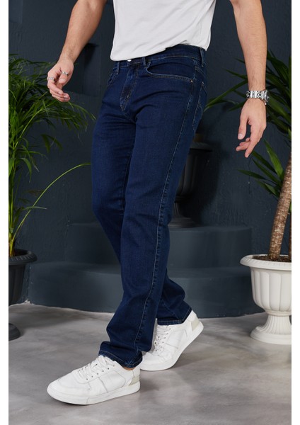 Yüksek Bel Regular Fit Battal Boy Erkek Kot Pantolon Yeni Sezon
