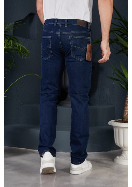 Yüksek Bel Regular Fit Battal Boy Erkek Kot Pantolon Yeni Sezon