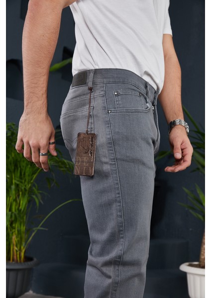 Yüksek Bel Regular Fit Battal Boy Erkek Kot Pantolon Yeni Sezon