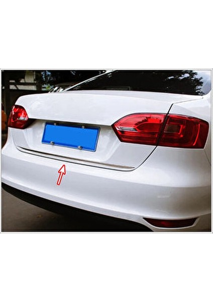 Vw Jetta Krom Bagaj Alt Çıtası 2010-2015 Arası Paslanmaz Çelik