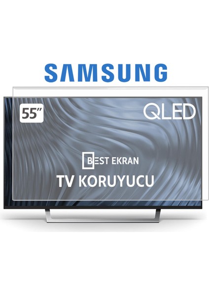Samsung LED Tv 55" Inç 139 cm Smart Crystal UHD 4k-8k OLED QLED Qned Televizyon Tv Ekran Koruyucu