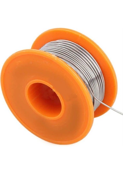 Makaralı Lehim ve Pasta Seti 1mm 25GR Pastalı 40/60 Kalite Flux Leyim Teli Kolay Eriyen Tam Iletken
