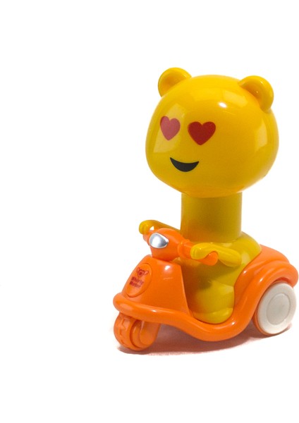 Emoji Scooter Oyuncak Basgit Kırılmaz 12 cm