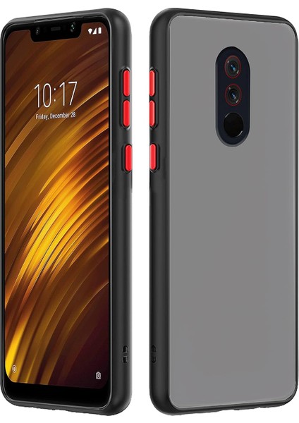 Xiaomi Redmi 8 Mat Kamera Korumalı Renkli Tuşlu Sert Silikon Kılıf