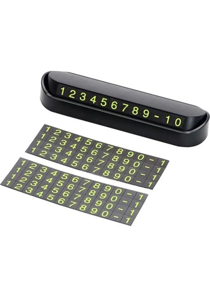 Aksesuar Chna Fosforlu Araç Numaratörü Aç-Kapat Araç Içi Park Telefon Numarası Fosforlu Numaratör fiyatları