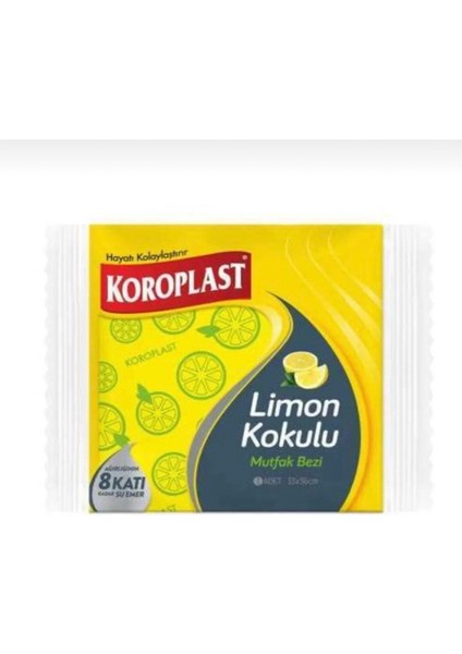 Bhr Store Bhrstore-Koroplast Mutfakbezi Limon Kokulu 3lü