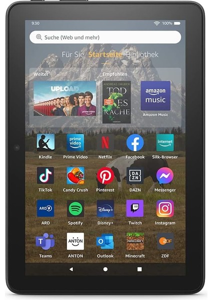 Fire Hd 8 Tablet, 8 Inç Hd Ekran, 64 GB (Reklamlı)