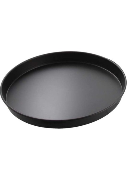 2 Adet Teflon Pizza Tavası 26CM Yanmaz Yapışmaz Sağlıklı Sığ Kenarlı Tepsi Krep Pizza Pişirme Kalıbı