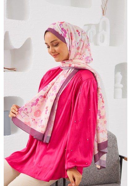 Nature Pinkly Soft Şal Gül Pembe 3031-01