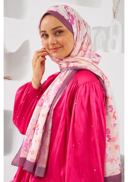 Nature Pinkly Soft Şal Gül Pembe 3031-01