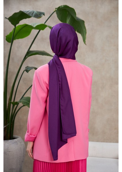 Line Leola Desen Ipeksi Jakar Şal Mürdüm 9009-16 modelleri