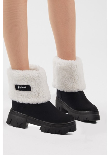 Kız Çocuk Süet Yünlü Rahat Kalıp Bot indirimleri