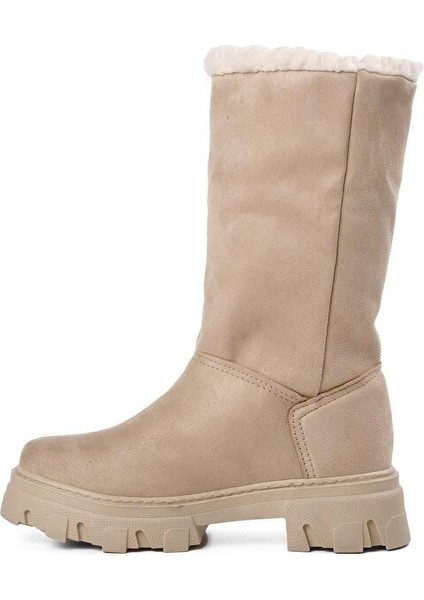 Kız Çocuk Süet Yünlü Rahat Kalıp Bot fırsatları