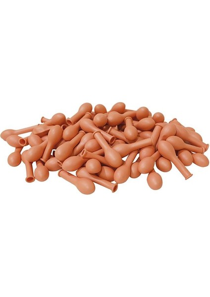 5 Inç Metalik Rose Gold Mini Balon 10 Adet