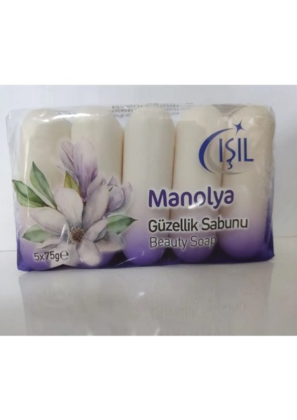 Katı Güzellik Sabunu Manolya 5 x 75 gr