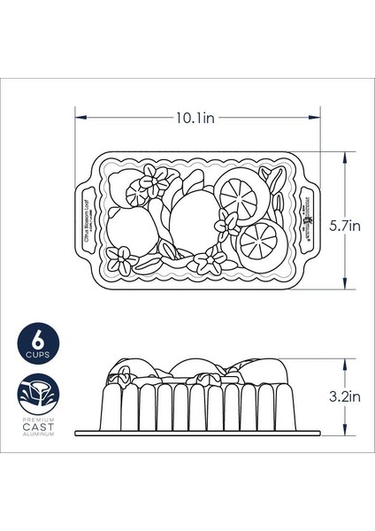 Nordic Ware Nordicware Narenciye Şöleni Kek Kalıbı