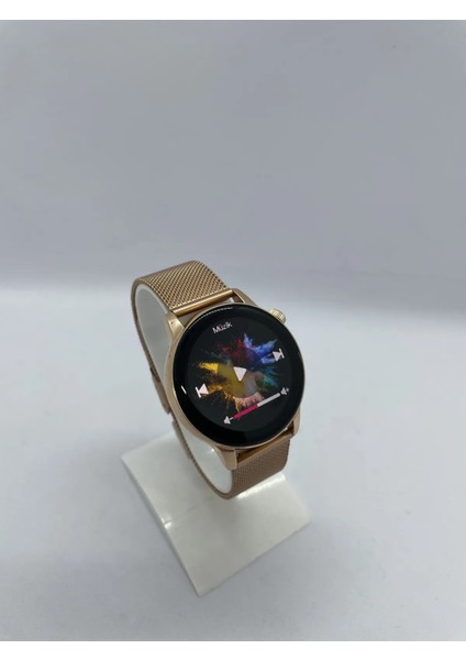 Watch G3 Pro Mini 42 mm Android ve Ios Tüm Akıllı Telefonlar ile Uyumlu 2 Kordonlu Akıllı Saat TTGT3PROMVN43