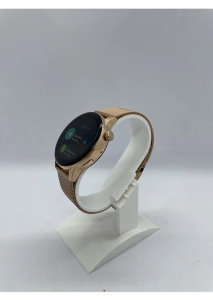 Watch G3 Pro Mini 42 mm Android ve Ios Tüm Akıllı Telefonlar ile Uyumlu 2 Kordonlu Akıllı Saat TTGT3PROMVN43