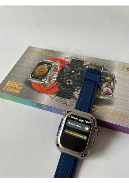 Tekiz Teknoloji Watch Smart 9 Amoled Ekran LG67 Pro Max Watch 9 Sesli Görüşme,siri,bildirim Alma Akıllı Saat 2024