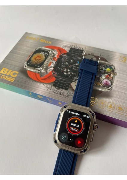 Tekiz Teknoloji Watch Smart 9 Amoled Ekran LG67 Pro Max Watch 9 Sesli Görüşme,siri,bildirim Alma Akıllı Saat 2024