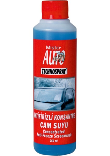 Antifirizli Konsantre Cam Suyu 250 Ml.