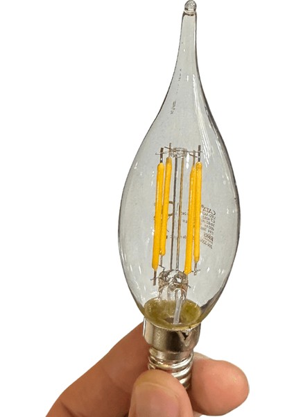 CT-4062 4W 3000K (Günışığı) E14 Duylu LED Kıvrık Buji modelleri